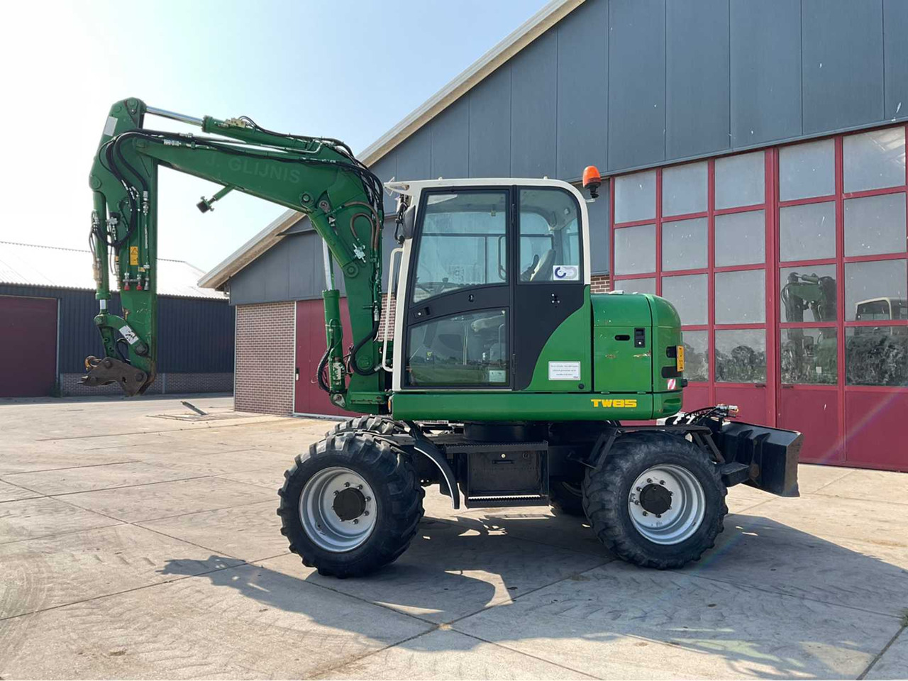 Terex TW85 - Τροχοφόρος εκσκαφέας: φωτογραφία 5 Terex TW85 - Τροχοφόρος εκσκαφέας: φωτογραφία 5