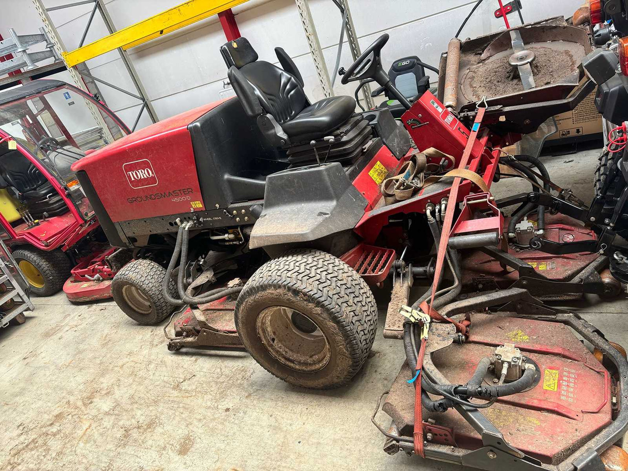 Toro Groundsmaster 4500 - Χλοοκοπτικό: φωτογραφία 4 Toro Groundsmaster 4500 - Χλοοκοπτικό: φωτογραφία 4