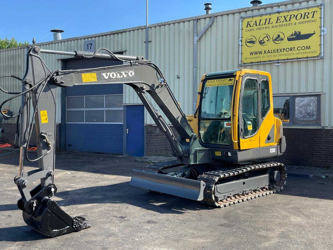 VOLVO EC55B - 2008 - EXCAVATOR - MINI EXCAVATOR - Μίνι εκσκαφέας: φωτογραφία 3 VOLVO EC55B - 2008 - EXCAVATOR - MINI EXCAVATOR - Μίνι εκσκαφέας: φωτογραφία 3