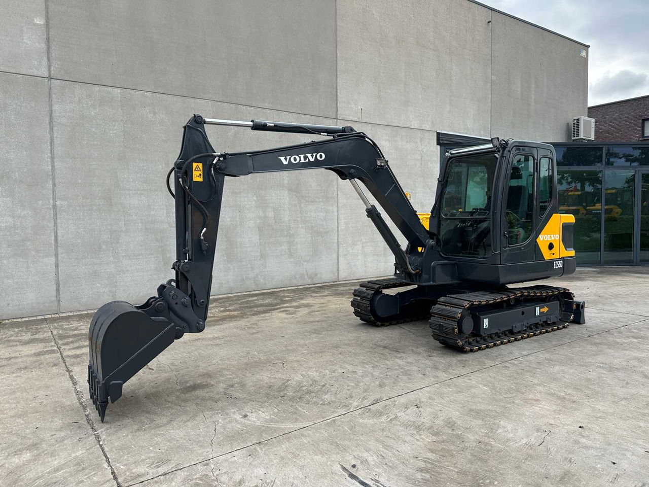 VOLVO EC55D - Ερπυστριοφόρος εκσκαφέας: φωτογραφία 1 VOLVO EC55D - Ερπυστριοφόρος εκσκαφέας: φωτογραφία 1