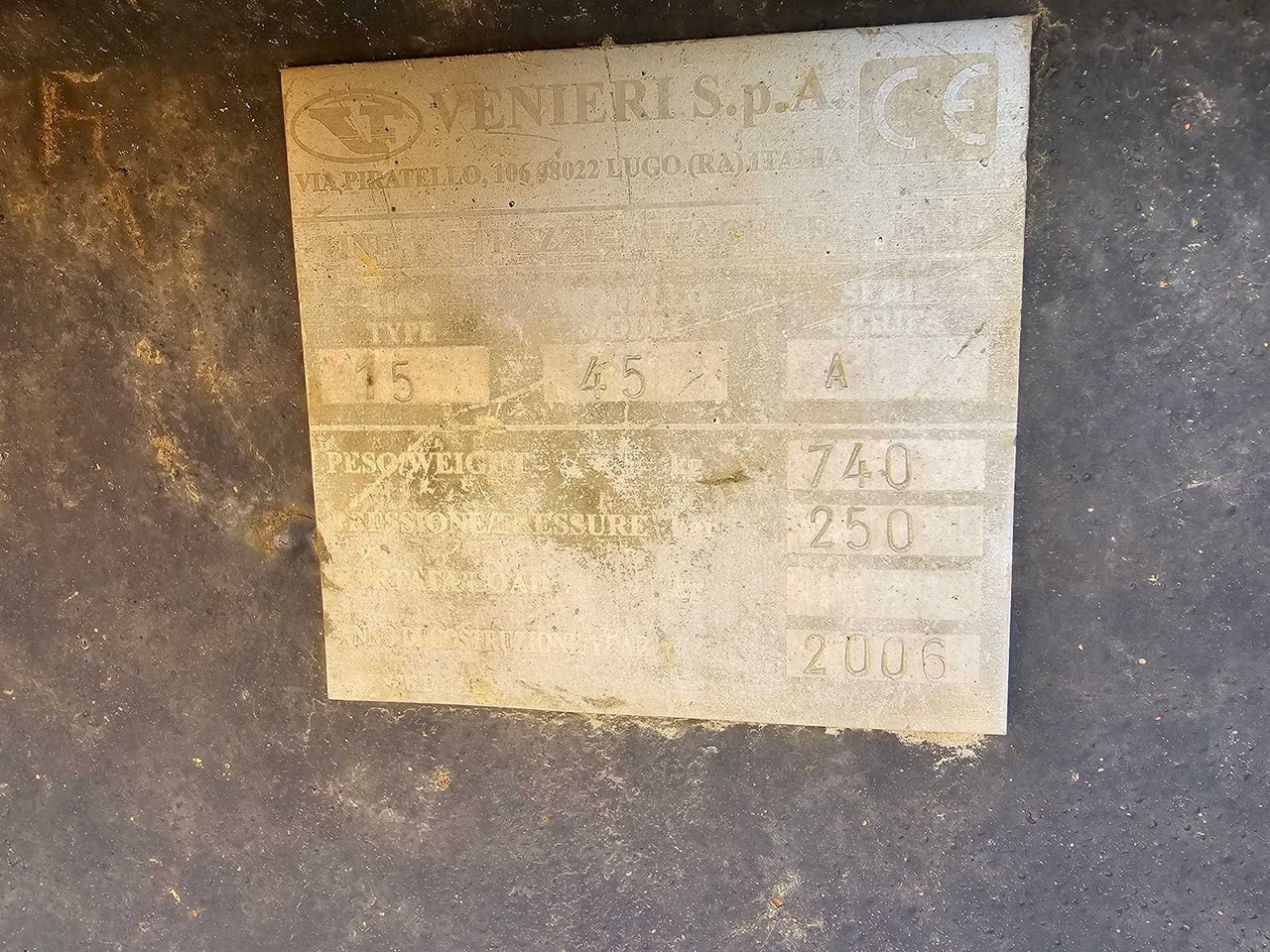 Venieri VF 10.23c - Φορτωτής εκσκαφέας: φωτογραφία 5 Venieri VF 10.23c - Φορτωτής εκσκαφέας: φωτογραφία 5