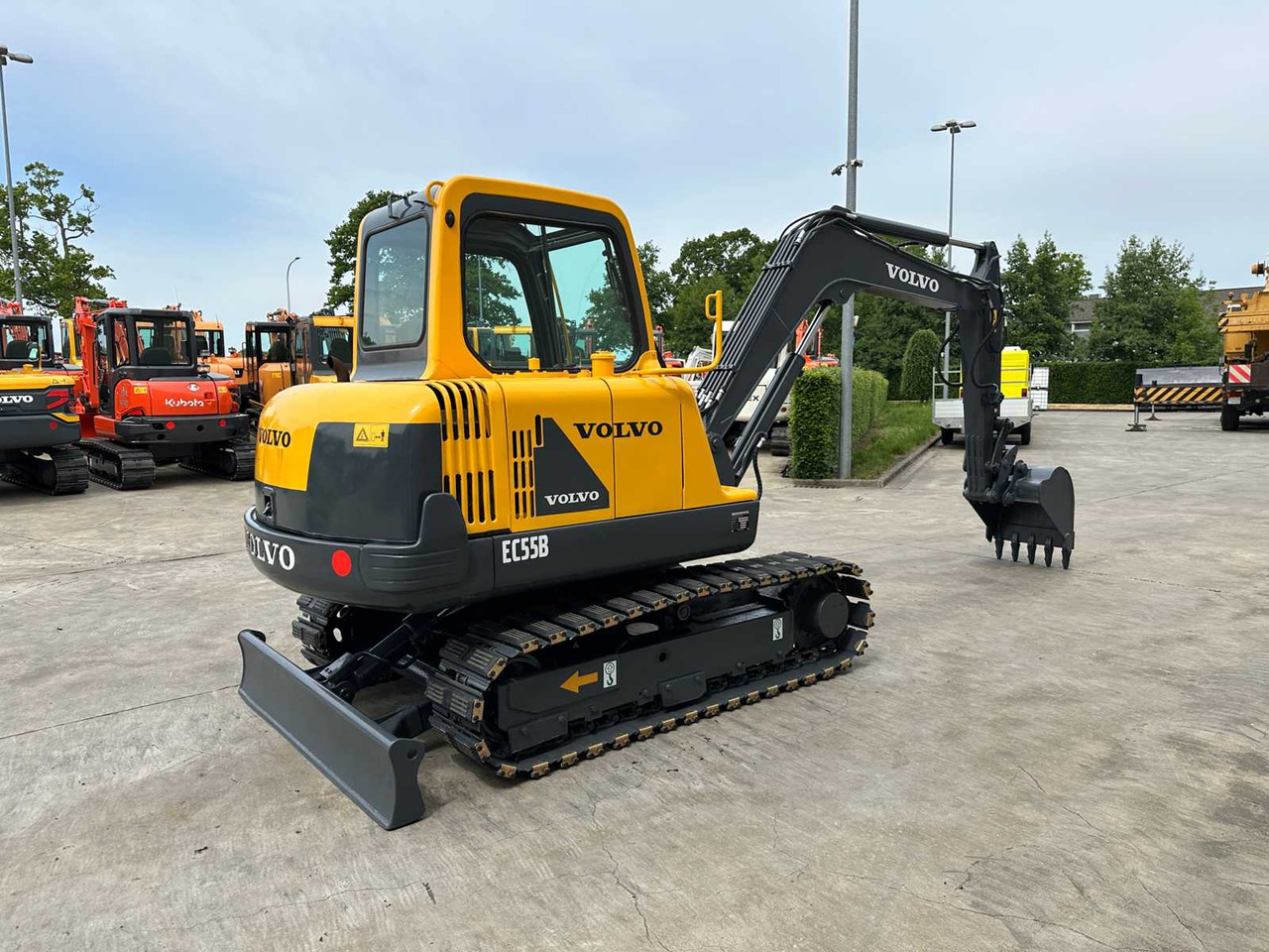 Volvo EC55B - Ερπυστριοφόρος εκσκαφέας: φωτογραφία 4 Volvo EC55B - Ερπυστριοφόρος εκσκαφέας: φωτογραφία 4