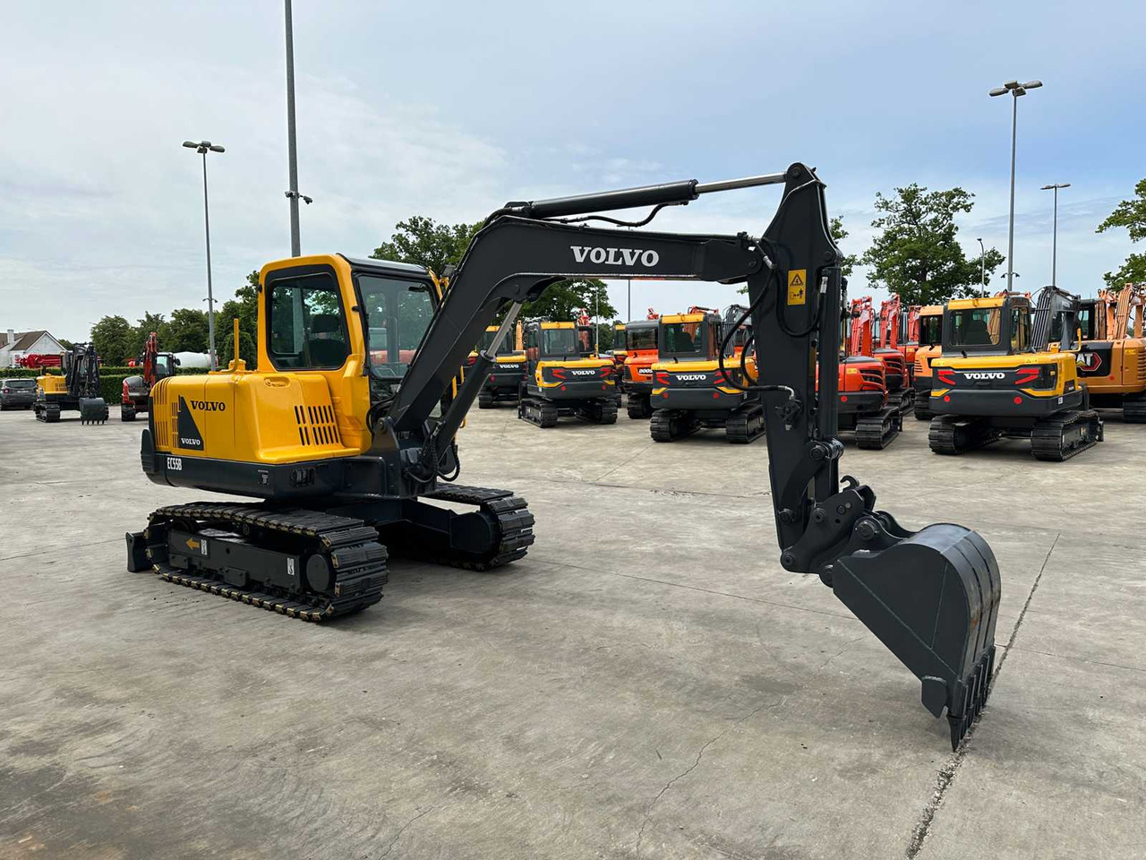 Volvo EC55B - Ερπυστριοφόρος εκσκαφέας: φωτογραφία 3 Volvo EC55B - Ερπυστριοφόρος εκσκαφέας: φωτογραφία 3
