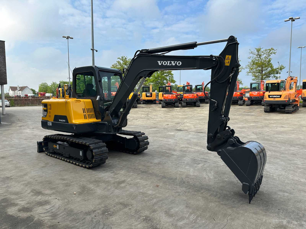Volvo EC55D - Ερπυστριοφόρος εκσκαφέας: φωτογραφία 3 Volvo EC55D - Ερπυστριοφόρος εκσκαφέας: φωτογραφία 3