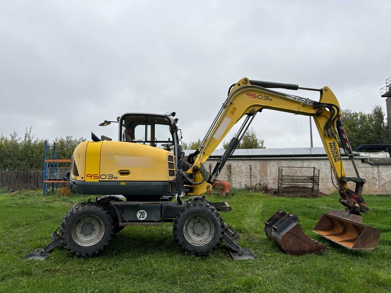 Wacker Neuson 9503-2 - Τροχοφόρος εκσκαφέας: φωτογραφία 5 Wacker Neuson 9503-2 - Τροχοφόρος εκσκαφέας: φωτογραφία 5