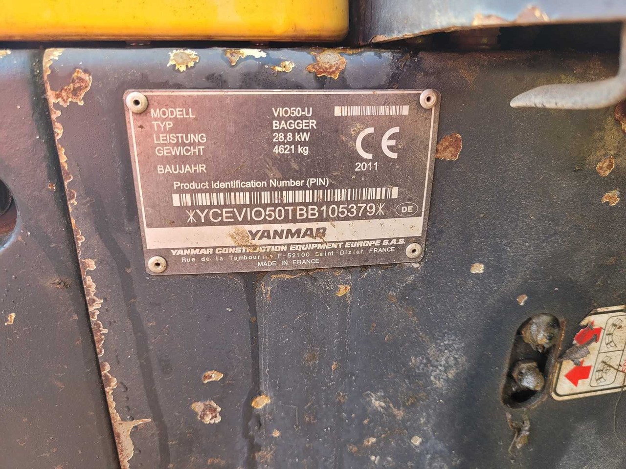 YANMAR VIO 50-U - Ερπυστριοφόρος εκσκαφέας: φωτογραφία 5 YANMAR VIO 50-U - Ερπυστριοφόρος εκσκαφέας: φωτογραφία 5