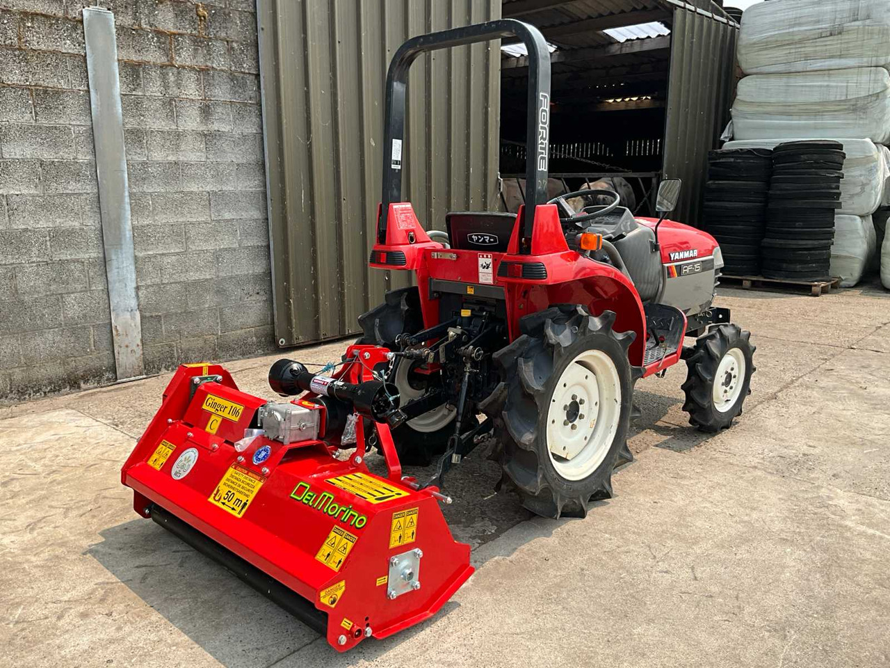 Yanmar Forte AF15 - Μικρό τρακτέρ: φωτογραφία 5 Yanmar Forte AF15 - Μικρό τρακτέρ: φωτογραφία 5