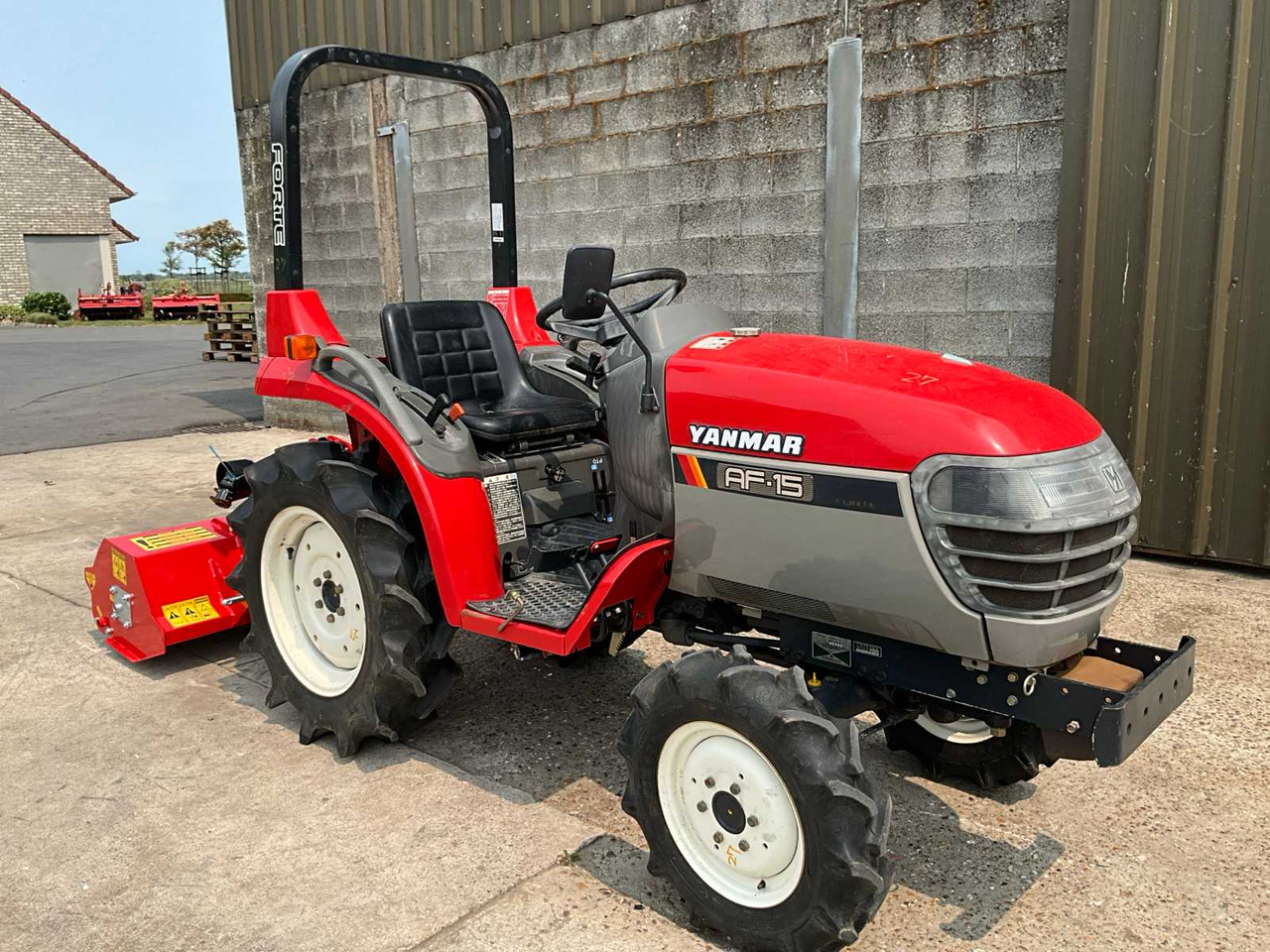 Yanmar Forte AF15 - Μικρό τρακτέρ: φωτογραφία 3 Yanmar Forte AF15 - Μικρό τρακτέρ: φωτογραφία 3