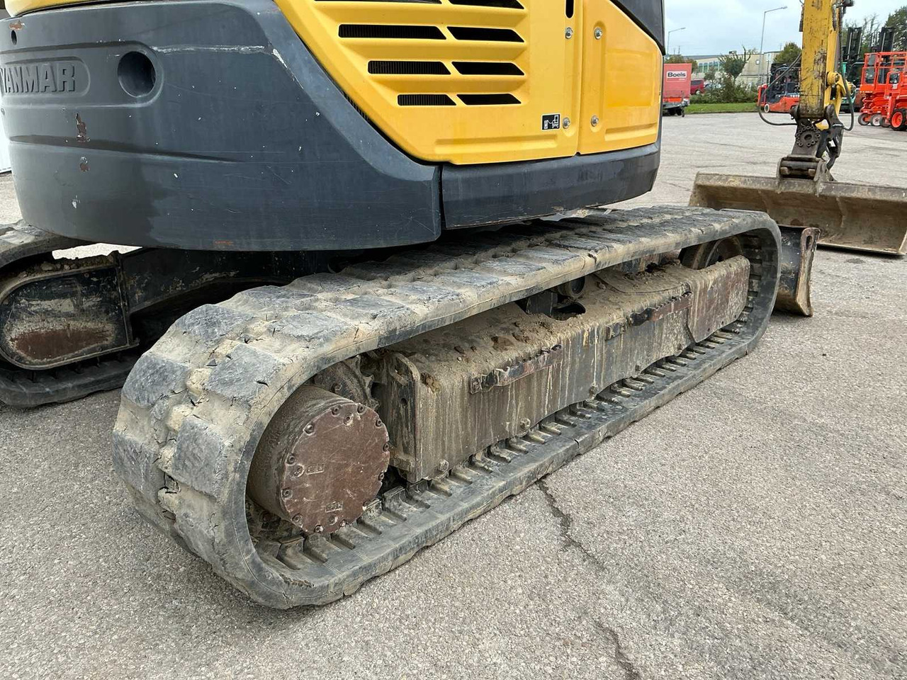 Ερπυστριοφόρος εκσκαφέας Yanmar SV100-2A: φωτογραφία 7 Ερπυστριοφόρος εκσκαφέας Yanmar SV100-2A: φωτογραφία 7