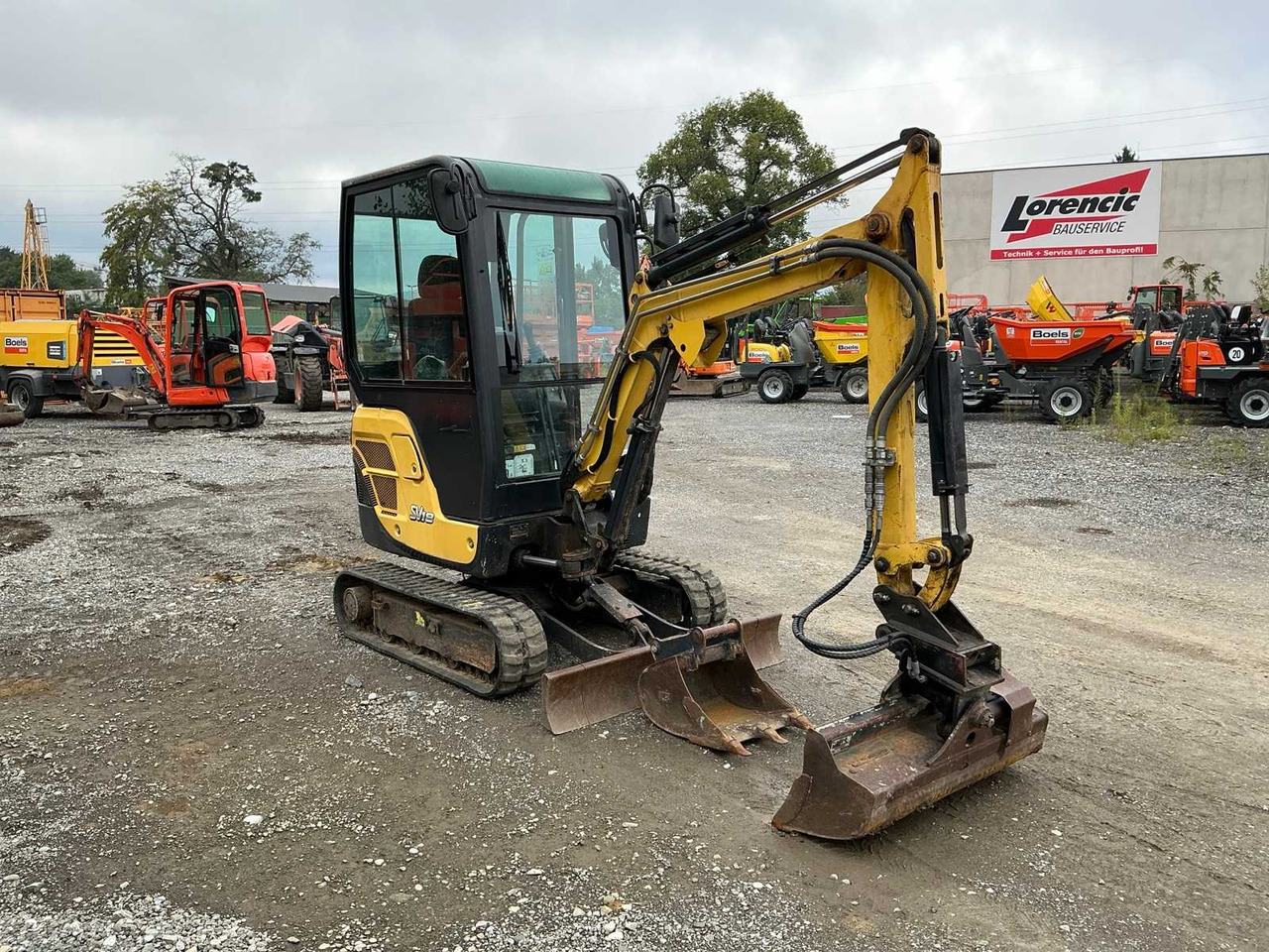 Yanmar SV18 - Ερπυστριοφόρος εκσκαφέας: φωτογραφία 2 Yanmar SV18 - Ερπυστριοφόρος εκσκαφέας: φωτογραφία 2
