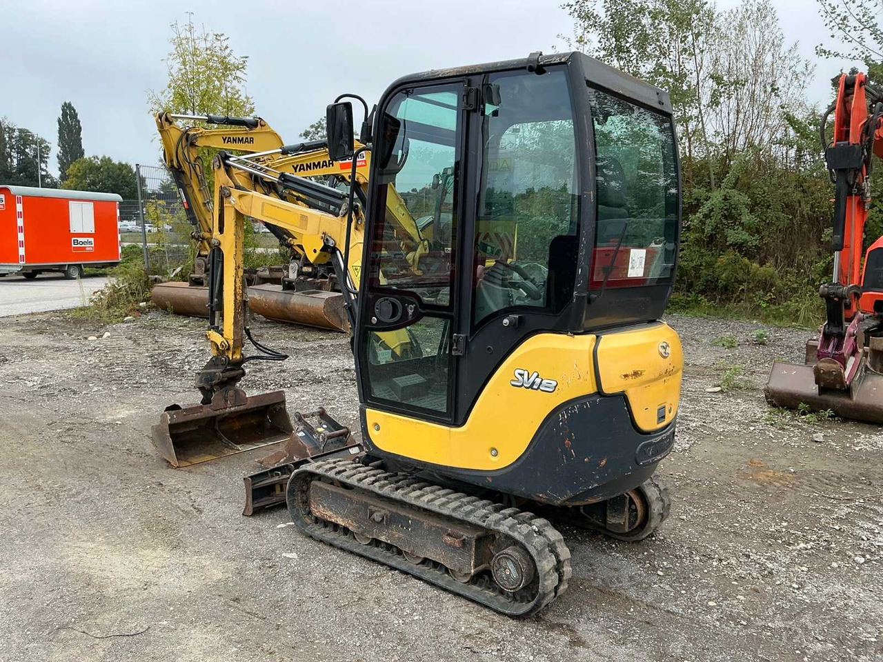 Yanmar SV18 - Ερπυστριοφόρος εκσκαφέας: φωτογραφία 4 Yanmar SV18 - Ερπυστριοφόρος εκσκαφέας: φωτογραφία 4