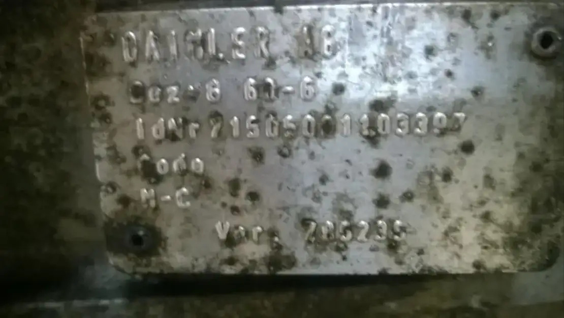 Mercedes-Benz Versnellingsbakbak G6-60 - Κιβώτιο ταχυτήτων και ανταλλακτικά για Φορτηγό: φωτογραφία 3 Mercedes-Benz Versnellingsbakbak G6-60 - Κιβώτιο ταχυτήτων και ανταλλακτικά για Φορτηγό: φωτογραφία 3