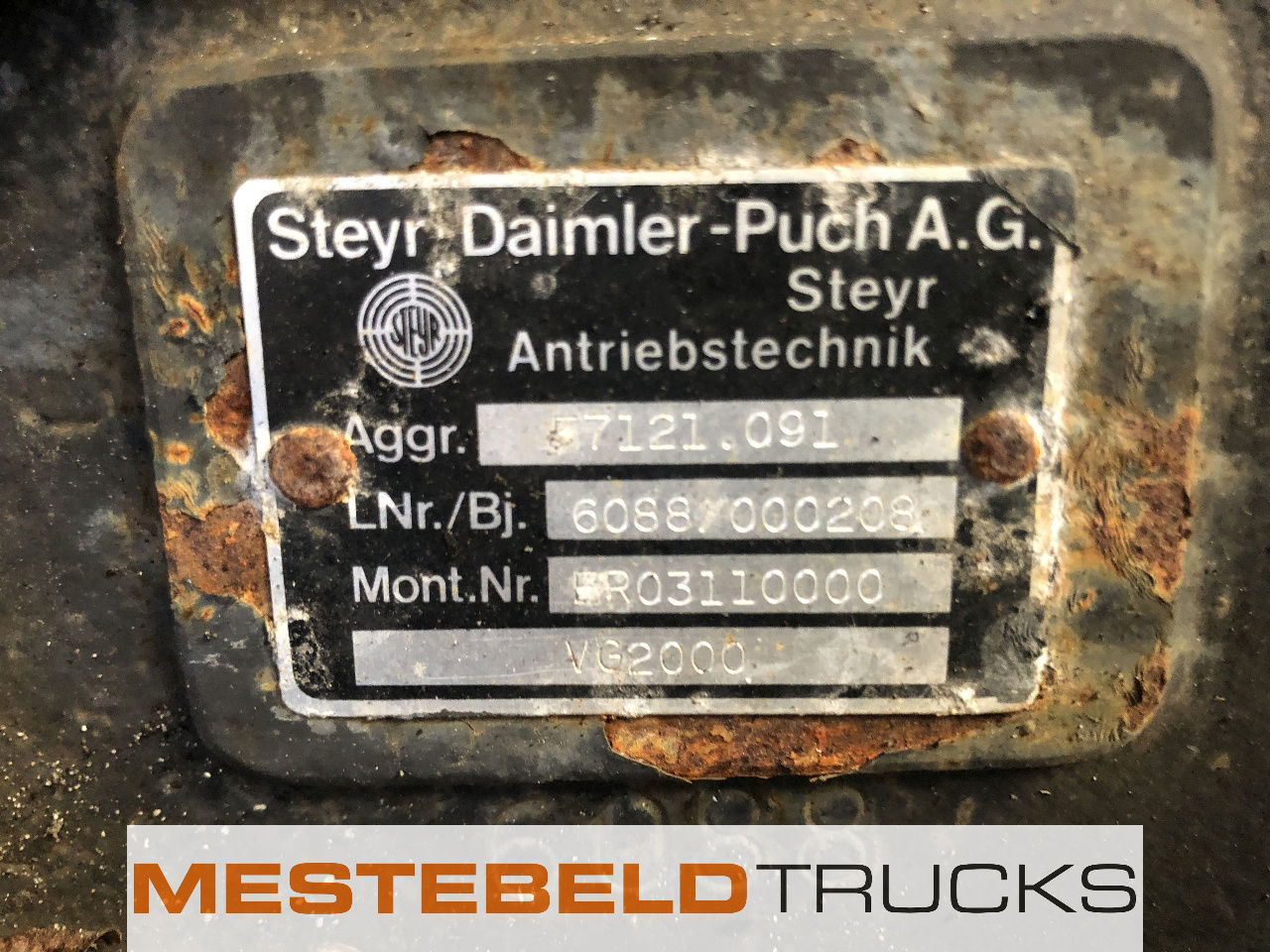 Terberg Tussenbak VG 2000 Compact - Κιβώτιο ταχυτήτων και ανταλλακτικά για Φορτηγό: φωτογραφία 5 Terberg Tussenbak VG 2000 Compact - Κιβώτιο ταχυτήτων και ανταλλακτικά για Φορτηγό: φωτογραφία 5