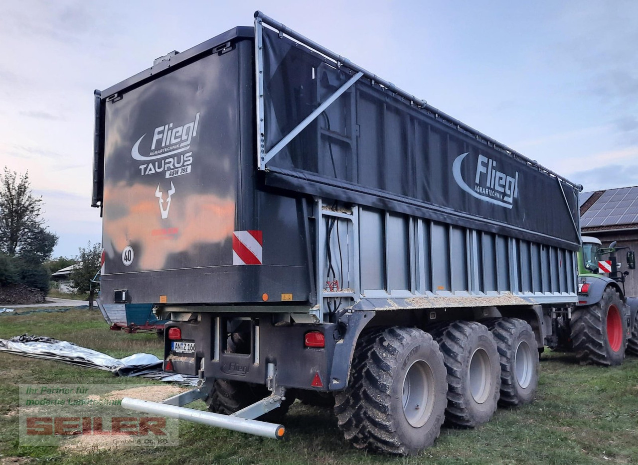 Fliegl ASW 391 TAURUS FOX 50m³ + elektr. ZWL + ISOBUS + Top Lift Light - Βαγόνι ενσίρωσης: φωτογραφία 1 Fliegl ASW 391 TAURUS FOX 50m³ + elektr. ZWL + ISOBUS + Top Lift Light - Βαγόνι ενσίρωσης: φωτογραφία 1