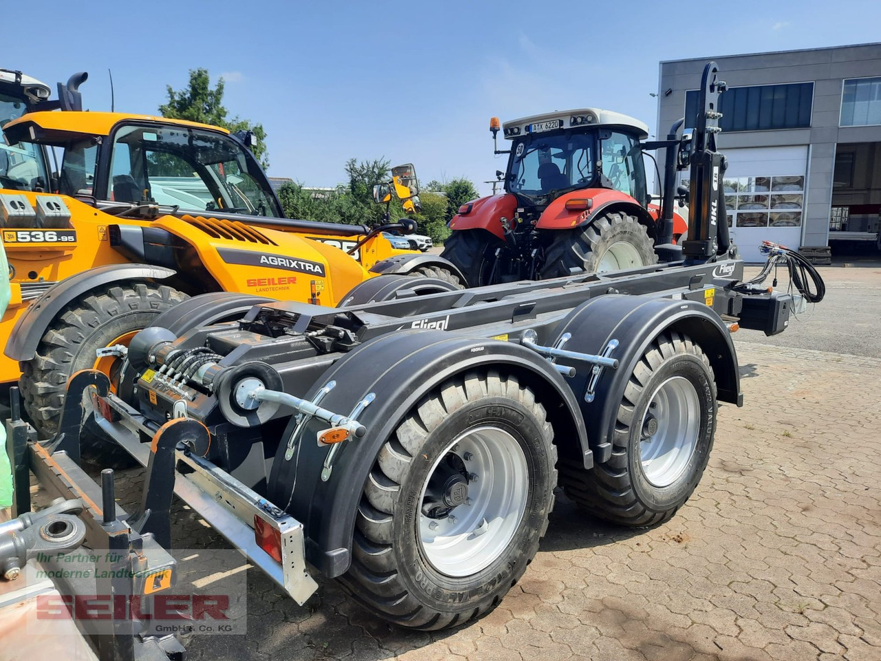 Fliegl HKL 18 Abrollkipper - Ρυμούλκα γάντζος/ Αλυσιδάκι: φωτογραφία 3 Fliegl HKL 18 Abrollkipper - Ρυμούλκα γάντζος/ Αλυσιδάκι: φωτογραφία 3
