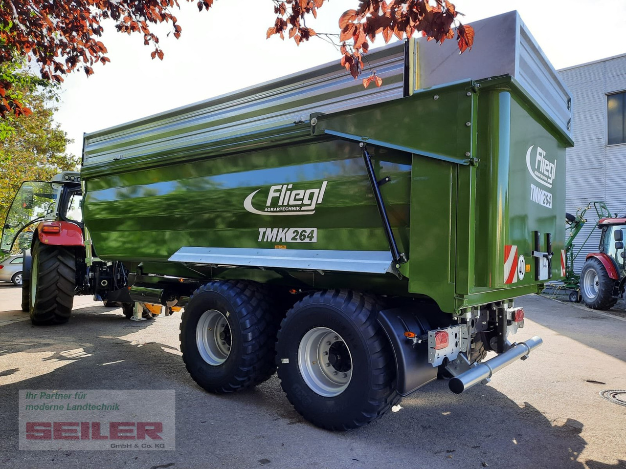 Fliegl TMK 264 FOX 32m³ - Ανατρεπόμενη ρυμούλκα για τρακτέρ: φωτογραφία 4 Fliegl TMK 264 FOX 32m³ - Ανατρεπόμενη ρυμούλκα για τρακτέρ: φωτογραφία 4