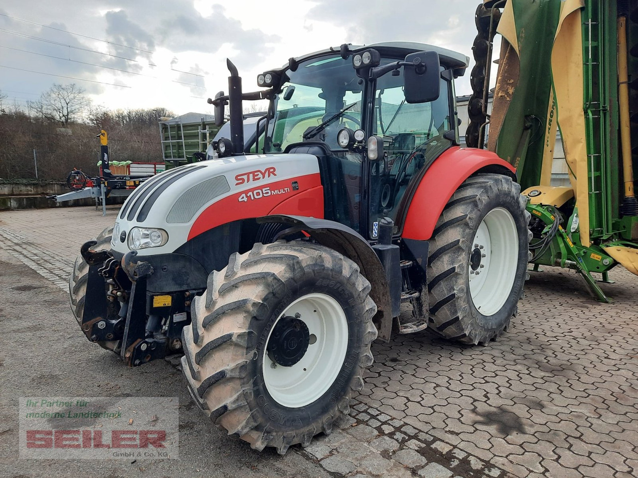 Steyr Multi 4105 EcoTech - Τρακτέρ: φωτογραφία 1 Steyr Multi 4105 EcoTech - Τρακτέρ: φωτογραφία 1