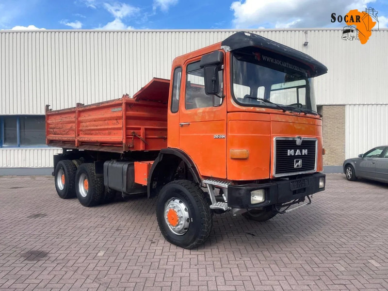 MAN 26.293 6x6 Full steel Kipper - Φορτηγό ανατρεπόμενο: φωτογραφία 1 MAN 26.293 6x6 Full steel Kipper - Φορτηγό ανατρεπόμενο: φωτογραφία 1