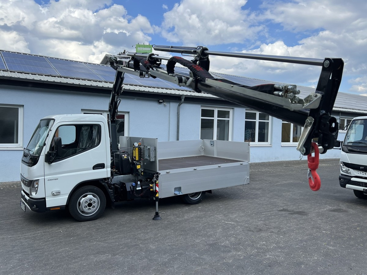 FUSO 3S15 Alu Pritsche 2.80m Ladekran Bohrgerät - Μικρό φορτηγό με καρότσα: φωτογραφία 4 FUSO 3S15 Alu Pritsche 2.80m Ladekran Bohrgerät - Μικρό φορτηγό με καρότσα: φωτογραφία 4