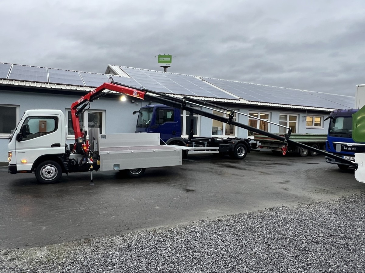 FUSO 3S15 Alu Pritsche 2.80m Ladekran Funk! - Μικρό φορτηγό με καρότσα: φωτογραφία 5 FUSO 3S15 Alu Pritsche 2.80m Ladekran Funk! - Μικρό φορτηγό με καρότσα: φωτογραφία 5