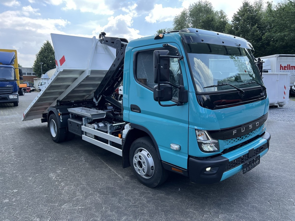 FUSO Canter FUSO 9C18 City Abrollkipper Krokbil Color - Φορτηγό φόρτωσης γάντζου, Φορτηγό με γερανό: φωτογραφία 3 FUSO Canter FUSO 9C18 City Abrollkipper Krokbil Color - Φορτηγό φόρτωσης γάντζου, Φορτηγό με γερανό: φωτογραφία 3