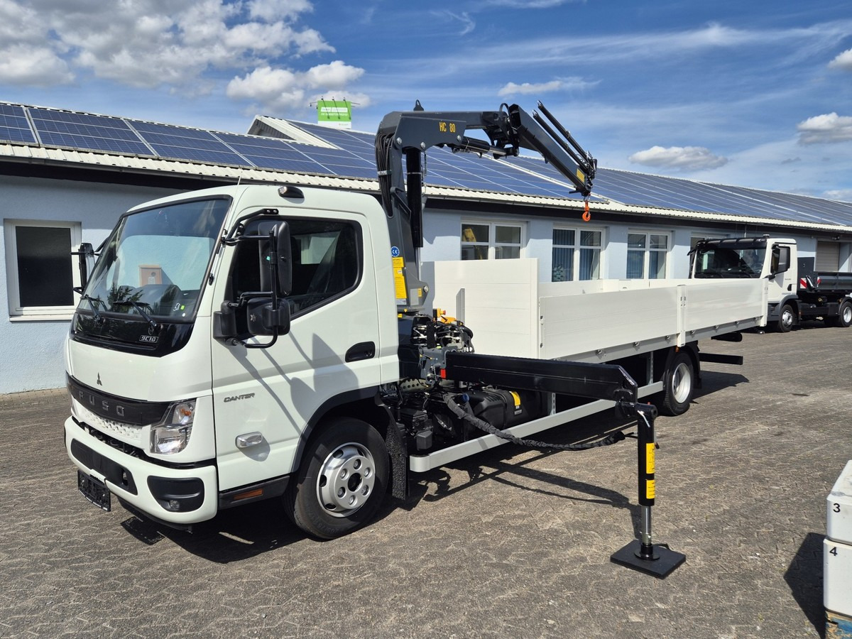 FUSO FUSO 9C18 Canter Alu Pritsche 5.5m Kran 3x hydr. - Μικρό φορτηγό με καρότσα: φωτογραφία 4 FUSO FUSO 9C18 Canter Alu Pritsche 5.5m Kran 3x hydr. - Μικρό φορτηγό με καρότσα: φωτογραφία 4