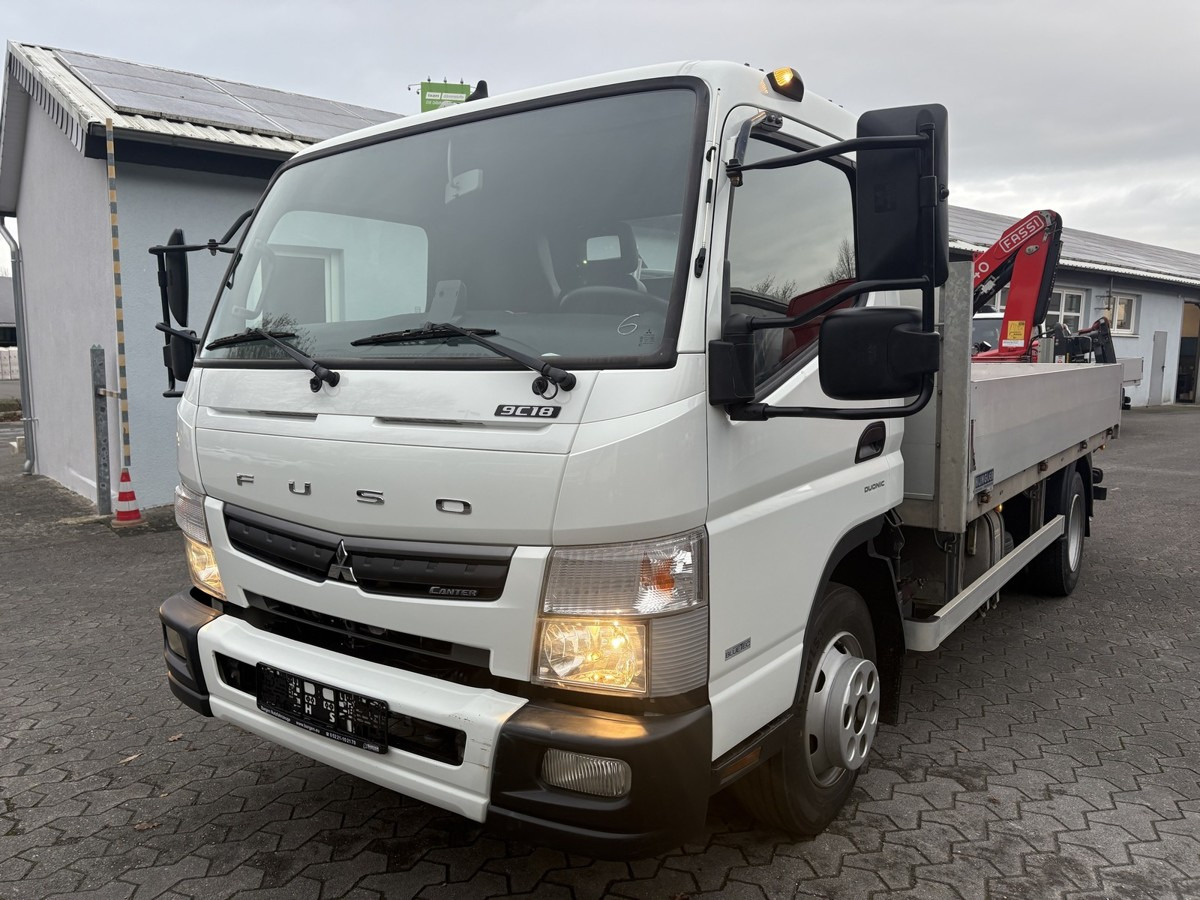 FUSO FUSO 9C18 Canter Pritsche 3.8m Kran 2x hydr. - Μικρό φορτηγό με καρότσα: φωτογραφία 2 FUSO FUSO 9C18 Canter Pritsche 3.8m Kran 2x hydr. - Μικρό φορτηγό με καρότσα: φωτογραφία 2