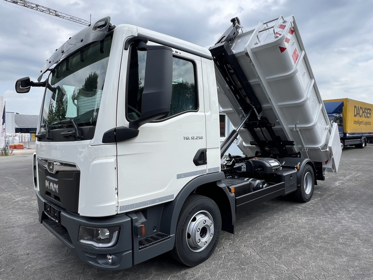 MAN TGL 12.250 BL NEU City Abrollkipper PowerMatic s - Φορτηγό φόρτωσης γάντζου: φωτογραφία 2 MAN TGL 12.250 BL NEU City Abrollkipper PowerMatic s - Φορτηγό φόρτωσης γάντζου: φωτογραφία 2
