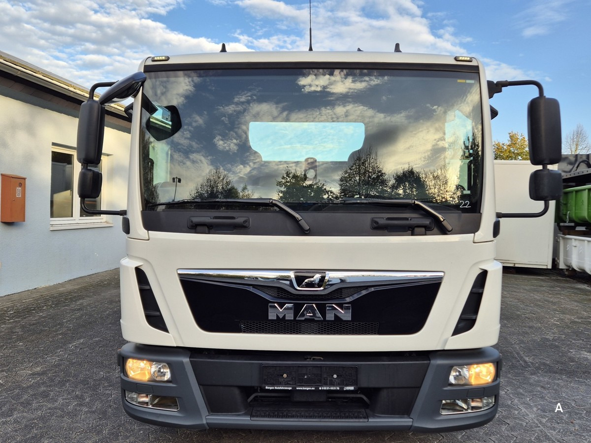 Φορτηγό φόρτωσης γάντζου MAN TGL 8.190 BL City Abrollkipper Aut., 2 x AHK sof: φωτογραφία 6