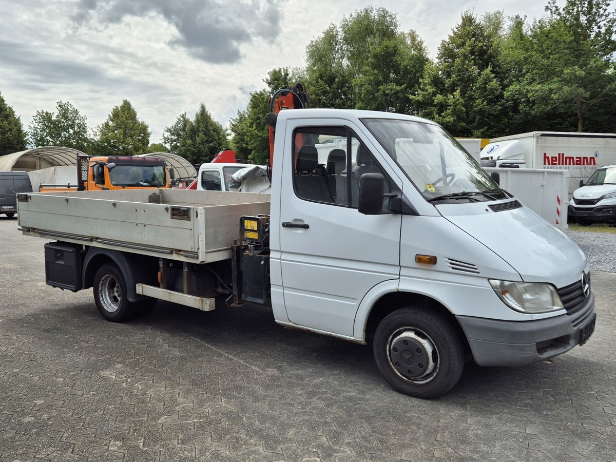 Μικρό φορτηγό με καρότσα MERCEDES-BENZ Sprinter 413 313 Pritsche Kran Palfinger PC2300: φωτογραφία 17