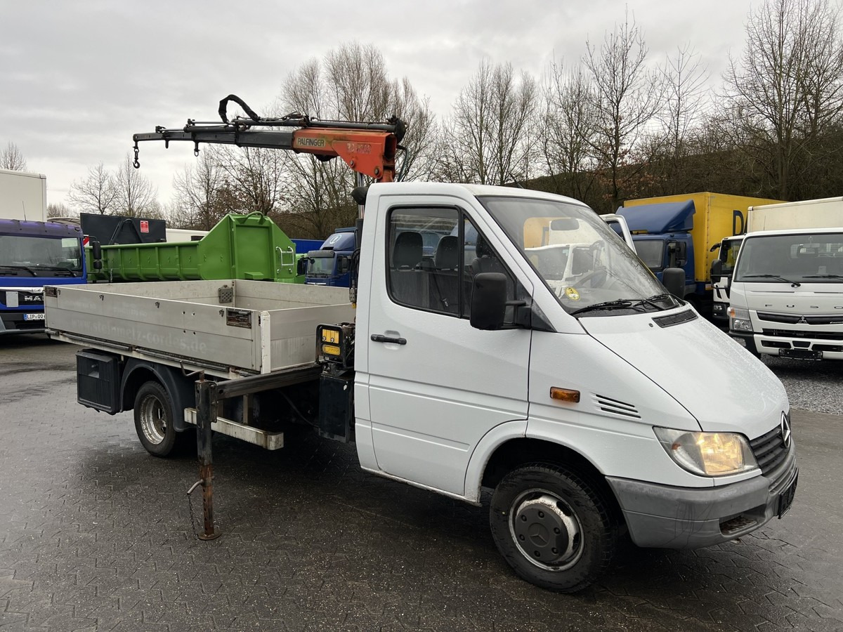 Μικρό φορτηγό με καρότσα MERCEDES-BENZ Sprinter 413 313 Pritsche Kran Palfinger PC2300: φωτογραφία 12