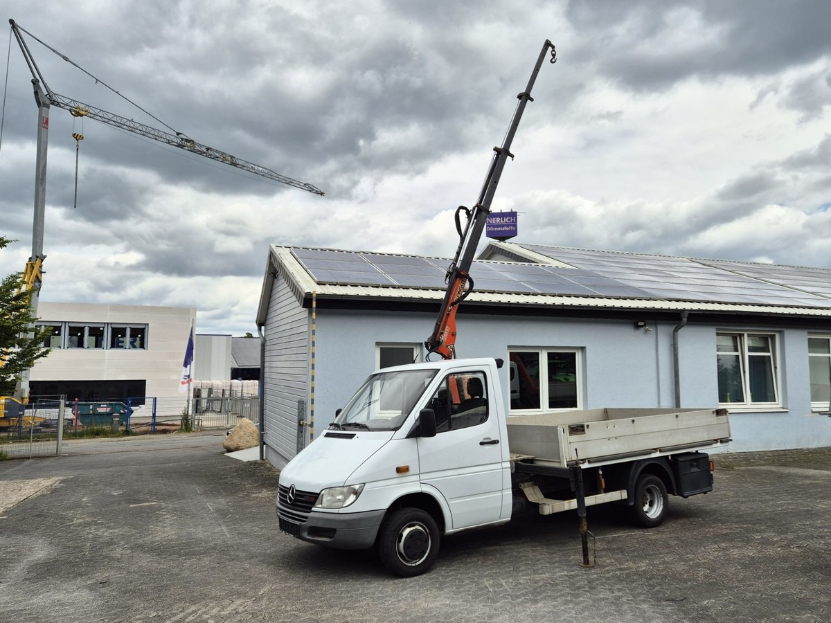 MERCEDES-BENZ Sprinter 413 313 Pritsche Kran Palfinger PC2300 - Μικρό φορτηγό με καρότσα: φωτογραφία 3 MERCEDES-BENZ Sprinter 413 313 Pritsche Kran Palfinger PC2300 - Μικρό φορτηγό με καρότσα: φωτογραφία 3