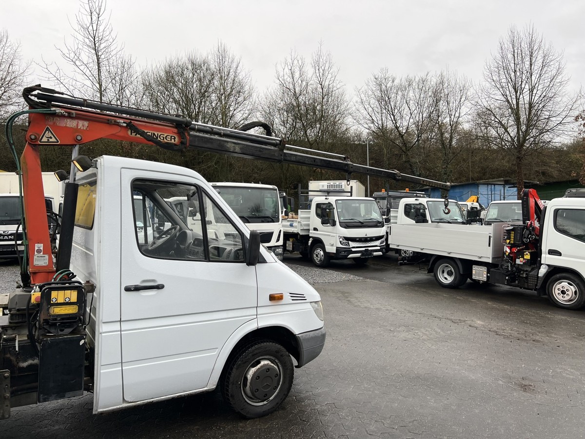 Μικρό φορτηγό με καρότσα MERCEDES-BENZ Sprinter 413 313 Pritsche Kran Palfinger PC2300: φωτογραφία 10