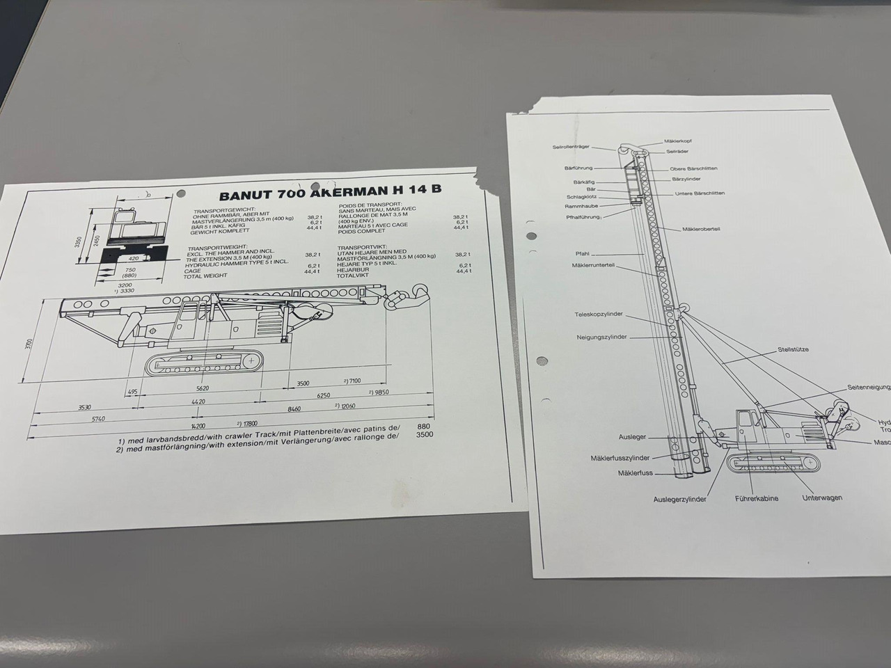 Akerman Banut H14B - Πασσαλοπήκτης: φωτογραφία 4 Akerman Banut H14B - Πασσαλοπήκτης: φωτογραφία 4