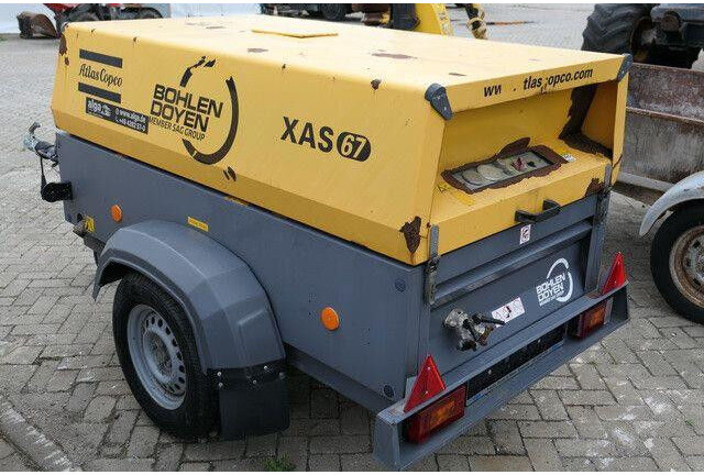 Αεροσυμπιεστής Atlas-Copco XAS 67, Kompressor, Deutz, Wenig Std., TOP: φωτογραφία 6