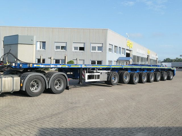 Goldhofer SPZ-DH8-83/80, 8-Achser, 14to. Achsen, Gelenkt - Επικαθήμενο με χαμηλό δάπεδο: φωτογραφία 4 Goldhofer SPZ-DH8-83/80, 8-Achser, 14to. Achsen, Gelenkt - Επικαθήμενο με χαμηλό δάπεδο: φωτογραφία 4
