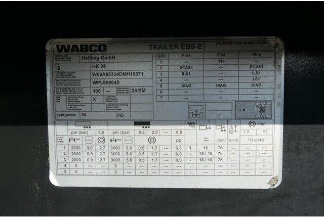 Επικαθήμενο ανατρεπόμενο Heitlingen HK 34, Alu, 51m³,Luft-Lift,Alu-Felgen: φωτογραφία 12 Επικαθήμενο ανατρεπόμενο Heitlingen HK 34, Alu, 51m³,Luft-Lift,Alu-Felgen: φωτογραφία 12