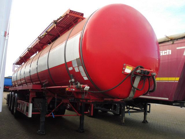 Kässbohrer Isoliert, Chemie, V2A, 32m³,Kompresor,Alu-Felgen - Επικαθήμενο βυτίο: φωτογραφία 2 Kässbohrer Isoliert, Chemie, V2A, 32m³,Kompresor,Alu-Felgen - Επικαθήμενο βυτίο: φωτογραφία 2