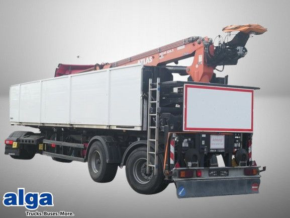 Langendorf SSH 20/25, Kalksandstein, Kran Atlas AK330.2V - Επικαθήμενο με χαμηλό δάπεδο: φωτογραφία 1 Langendorf SSH 20/25, Kalksandstein, Kran Atlas AK330.2V - Επικαθήμενο με χαμηλό δάπεδο: φωτογραφία 1