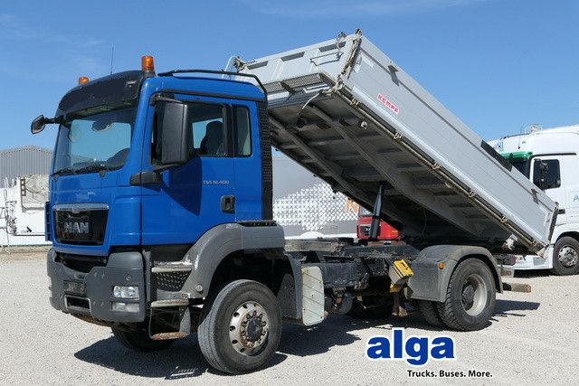 MAN 18.400 TGS BL 4x4, Allrad, klima, AHK,Alu-Felgen - Φορτηγό ανατρεπόμενο: φωτογραφία 1 MAN 18.400 TGS BL 4x4, Allrad, klima, AHK,Alu-Felgen - Φορτηγό ανατρεπόμενο: φωτογραφία 1
