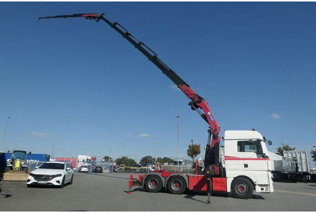 MAN 28.500 TGX 6X2-2 BLS, Kran HMF 5020-K6, Funk,23m - Τράκτορας: φωτογραφία 2 MAN 28.500 TGX 6X2-2 BLS, Kran HMF 5020-K6, Funk,23m - Τράκτορας: φωτογραφία 2