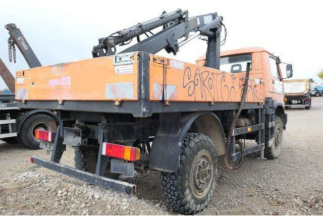 MAN 9.150 4x4, Allrad, Hiab 071 AW, Einzelbereifung - Φορτηγό με ανοιχτή καρότσα: φωτογραφία 2 MAN 9.150 4x4, Allrad, Hiab 071 AW, Einzelbereifung - Φορτηγό με ανοιχτή καρότσα: φωτογραφία 2