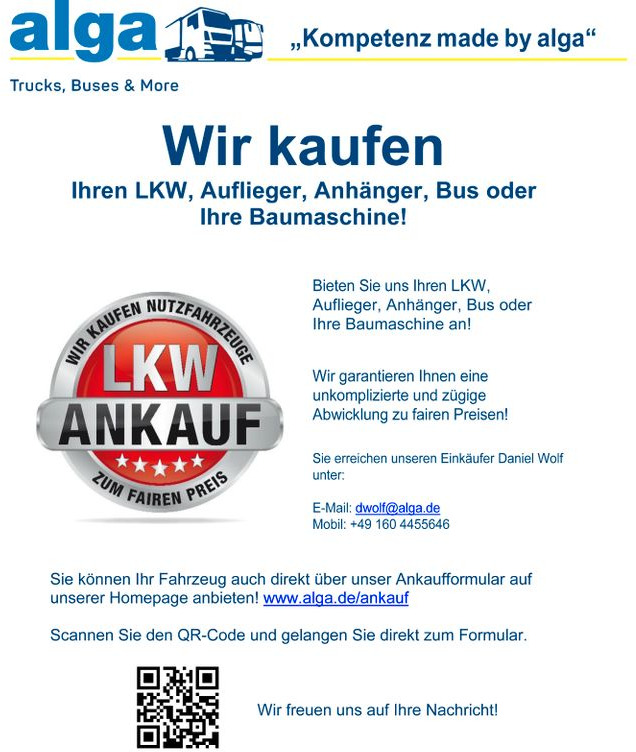 Leasing Mercedes-Benz 1518 A Atego 4X4, Klima, AHK, Allrad, Rolltor  Mercedes-Benz 1518 A Atego 4X4, Klima, AHK, Allrad, Rolltor: φωτογραφία 16