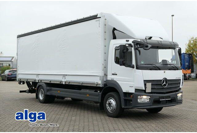 Mercedes-Benz 1521 L Atego 4x2, LBW, Schiebeplane, Klima, Luft - Φορτηγό μουσαμάς: φωτογραφία 1 Mercedes-Benz 1521 L Atego 4x2, LBW, Schiebeplane, Klima, Luft - Φορτηγό μουσαμάς: φωτογραφία 1