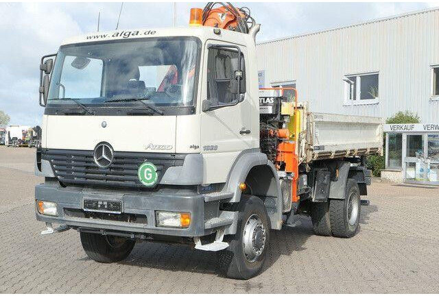 Mercedes-Benz 1828 Atego 4x4, Atlas AK 105.1, Funk, Hydr., AHK - Φορτηγό ανατρεπόμενο: φωτογραφία 4 Mercedes-Benz 1828 Atego 4x4, Atlas AK 105.1, Funk, Hydr., AHK - Φορτηγό ανατρεπόμενο: φωτογραφία 4