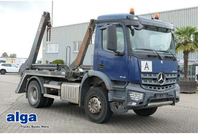 Mercedes-Benz 1832 K Arocs 4x2, Hiab SLT 140, teleskop., Klima - Φορτηγό με σύστημα καλωδίων: φωτογραφία 1 Mercedes-Benz 1832 K Arocs 4x2, Hiab SLT 140, teleskop., Klima - Φορτηγό με σύστημα καλωδίων: φωτογραφία 1