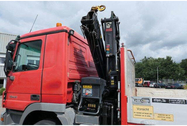Mercedes-Benz 1844 L Actros 4x2, Hiab 144E-3, Funk, Voll-Luft - Φορτηγό με ανοιχτή καρότσα: φωτογραφία 3 Mercedes-Benz 1844 L Actros 4x2, Hiab 144E-3, Funk, Voll-Luft - Φορτηγό με ανοιχτή καρότσα: φωτογραφία 3
