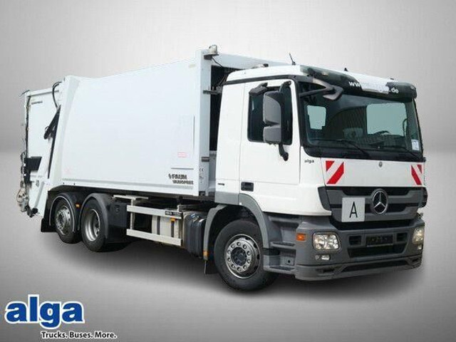 Mercedes-Benz 2532 L Actros 6x2, Faun, Variopress II 524,Klima - Απορριμματοφόρο: φωτογραφία 1 Mercedes-Benz 2532 L Actros 6x2, Faun, Variopress II 524,Klima - Απορριμματοφόρο: φωτογραφία 1
