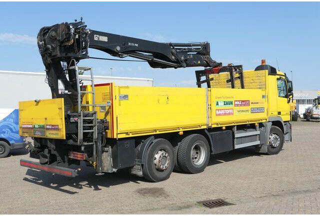 Mercedes-Benz 2536 Actros/MP3/HIAB 211DL/AHK/Klima - Φορτηγό με ανοιχτή καρότσα: φωτογραφία 5 Mercedes-Benz 2536 Actros/MP3/HIAB 211DL/AHK/Klima - Φορτηγό με ανοιχτή καρότσα: φωτογραφία 5