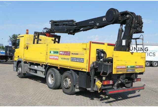 Mercedes-Benz 2536 Actros/MP3/HIAB 211DL/AHK/Klima - Φορτηγό με ανοιχτή καρότσα: φωτογραφία 2 Mercedes-Benz 2536 Actros/MP3/HIAB 211DL/AHK/Klima - Φορτηγό με ανοιχτή καρότσα: φωτογραφία 2